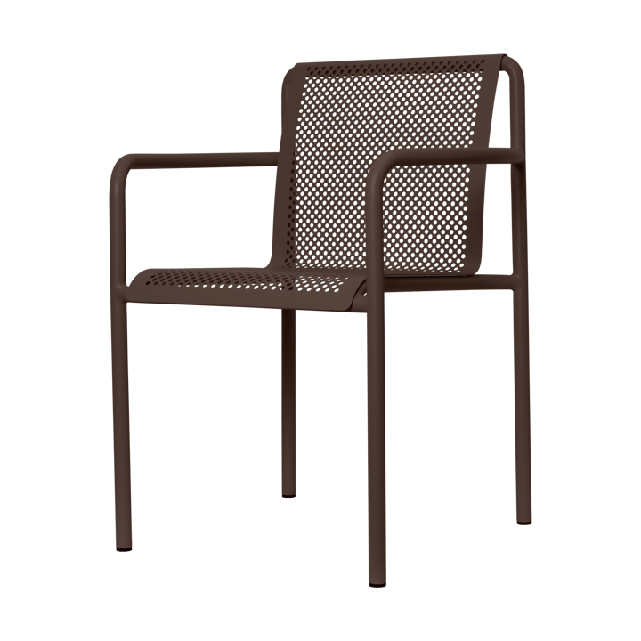 Dapple chair with armrests - Dark Chocolate - Ferm Living