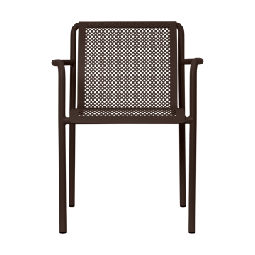 Dapple chair with armrests - Dark Chocolate - Ferm Living