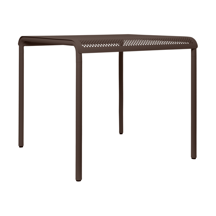 Dapple dining table 80x80 cm - Dark Chocolate - Ferm Living