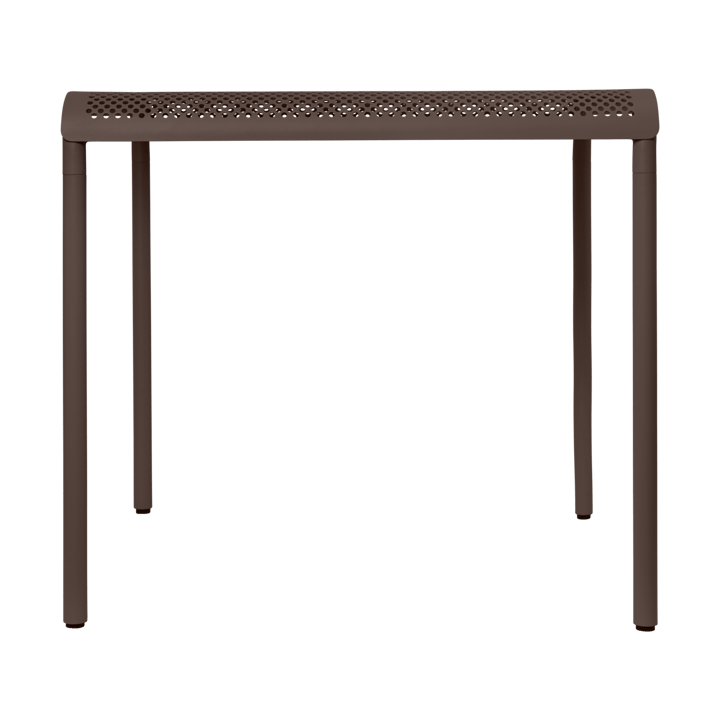 Dapple dining table 80x80 cm, Dark Chocolate Ferm Living