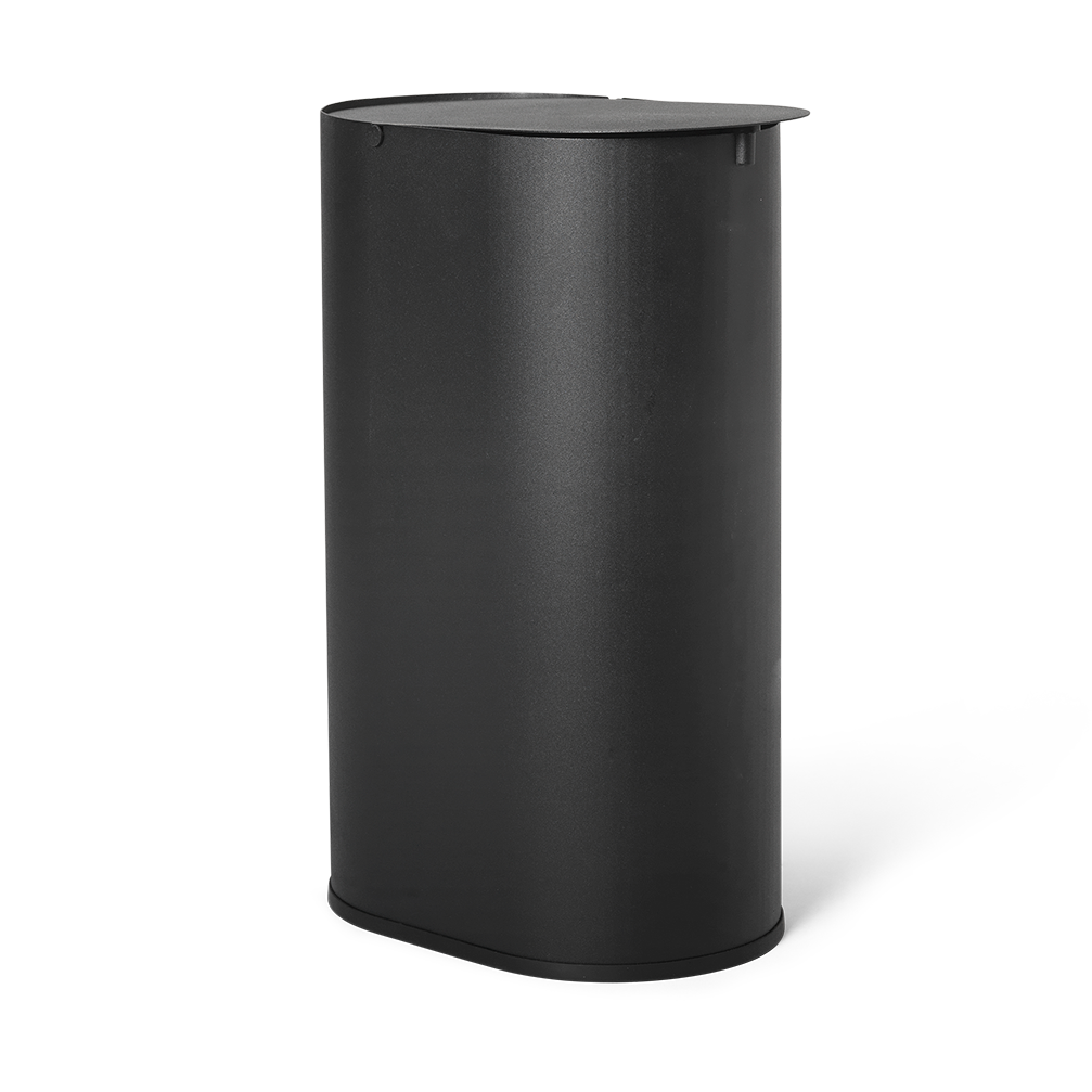 Ferm Living Enkel waste bin small Black - View 2