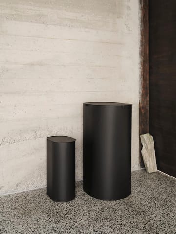 Enkel waste bin small - Black - ferm LIVING