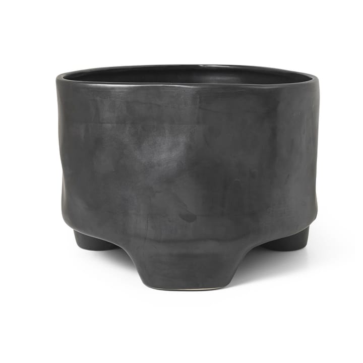 Esca flower pot black - Large - Ferm LIVING