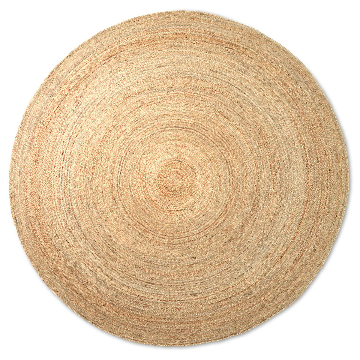 ferm LIVING Eternal jute rug round large natural