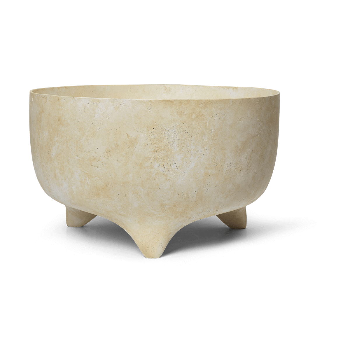 ferm LIVING Evoke flower pot 27 cm Warm Sand