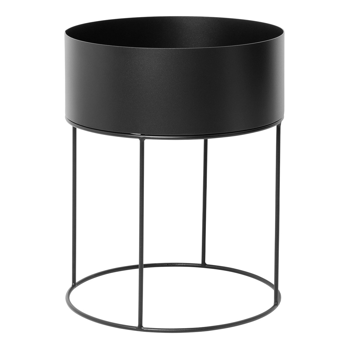 ferm LIVING ferm LIVING plant box round black