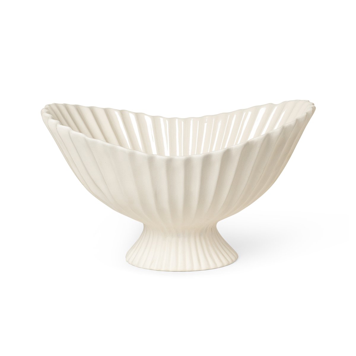 ferm LIVING Fountain Centre piece 25x37 cm Off white