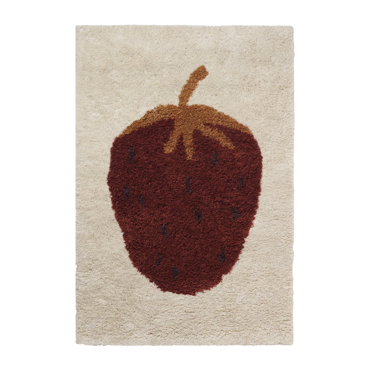 ferm LIVING Fruiticana rug L 120x180 cm Strawberry