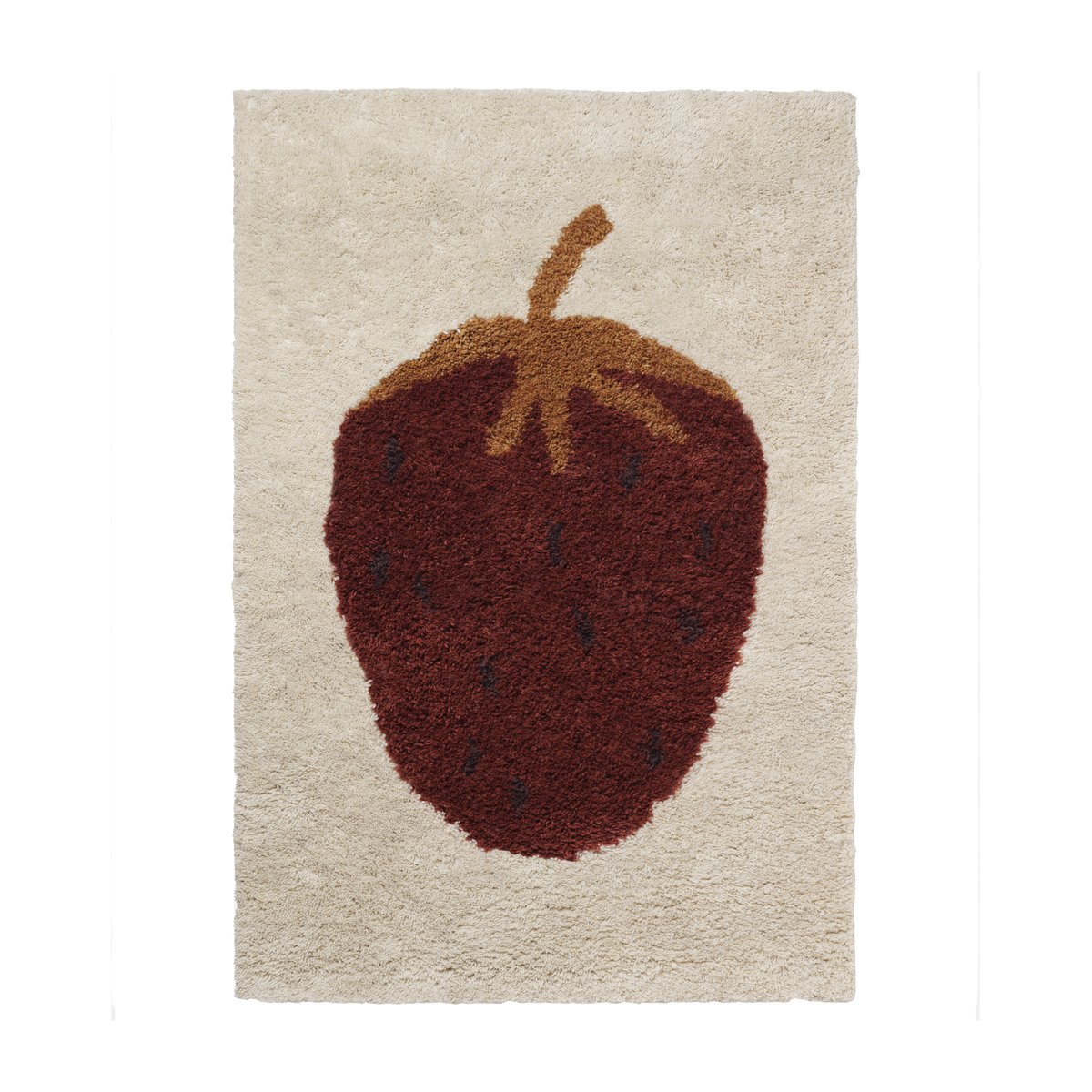 ferm LIVING Fruiticana rug S 80x120 cm Strawberry