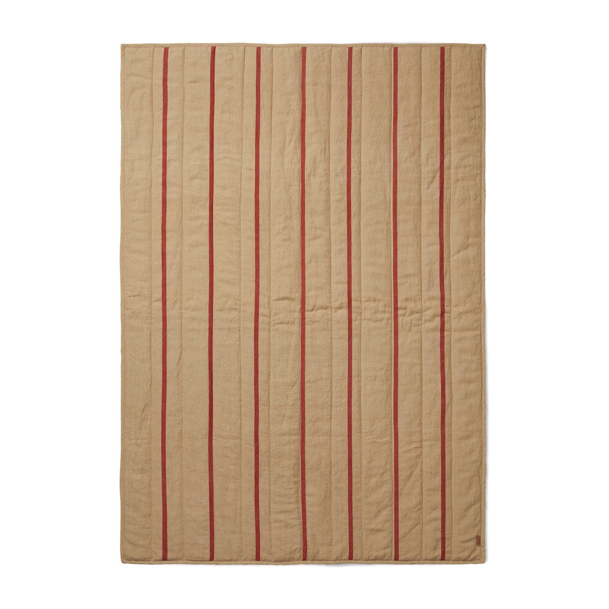 ferm LIVING Grand blanket 120x170 cm Camel-red