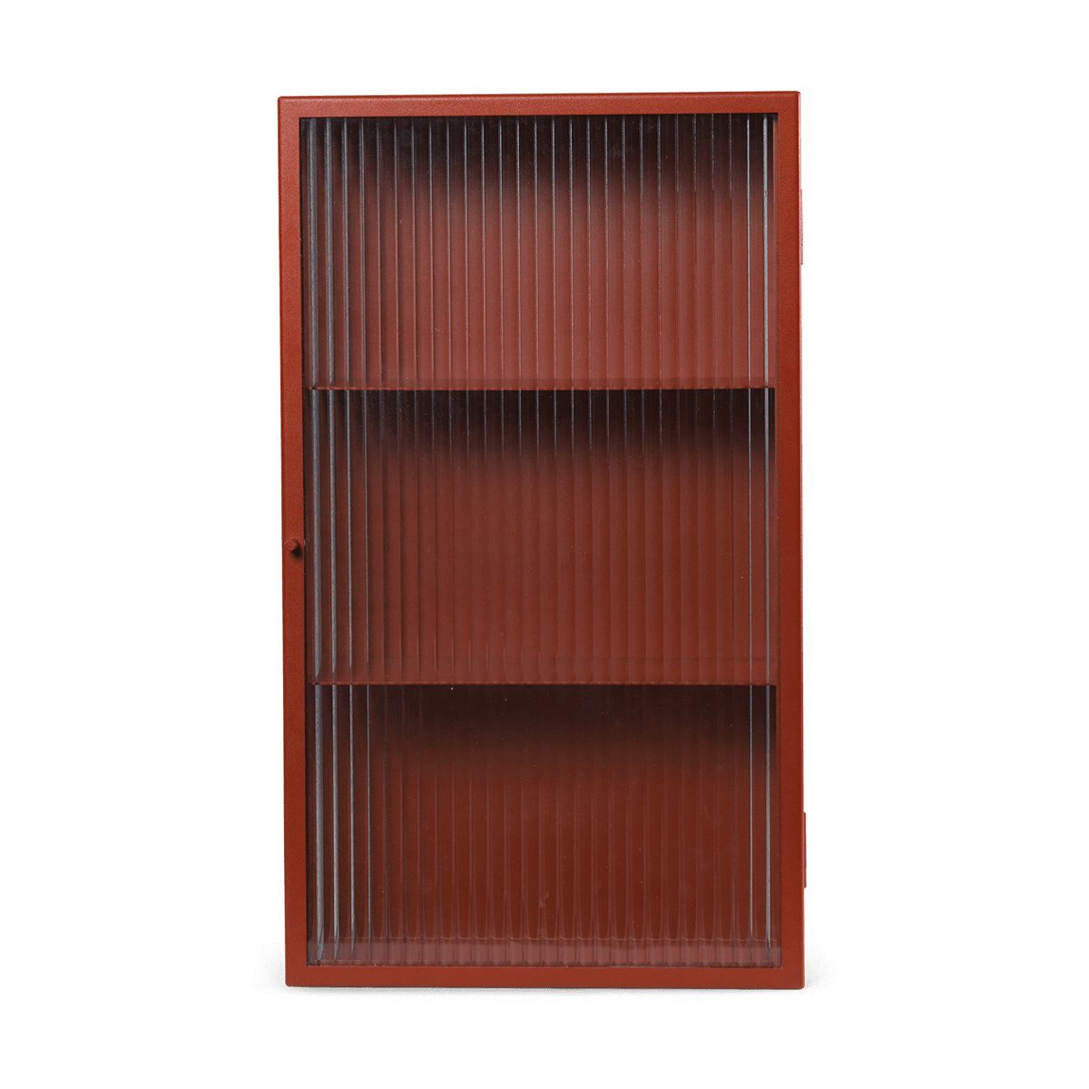 ferm LIVING Haze wall cupboard Oxide Red