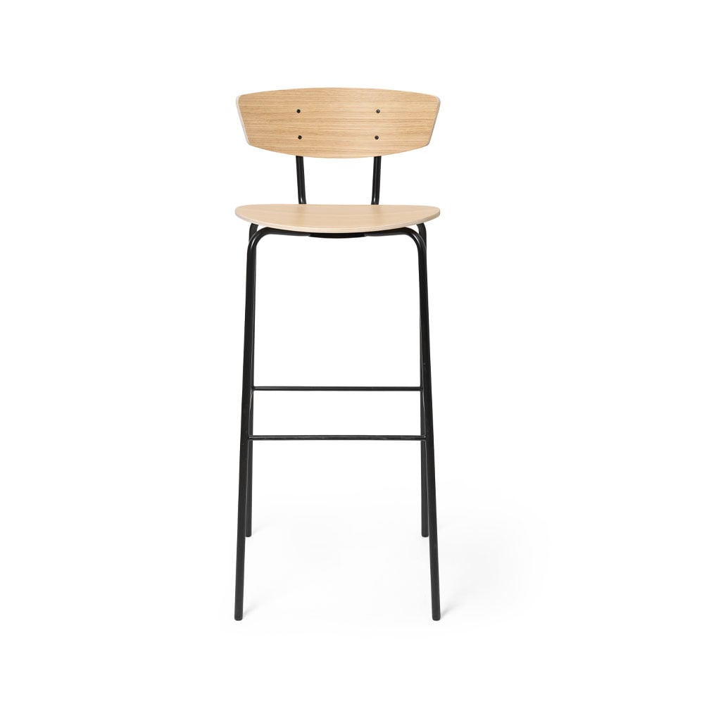 ferm LIVING Herman barstool Oak white oiled