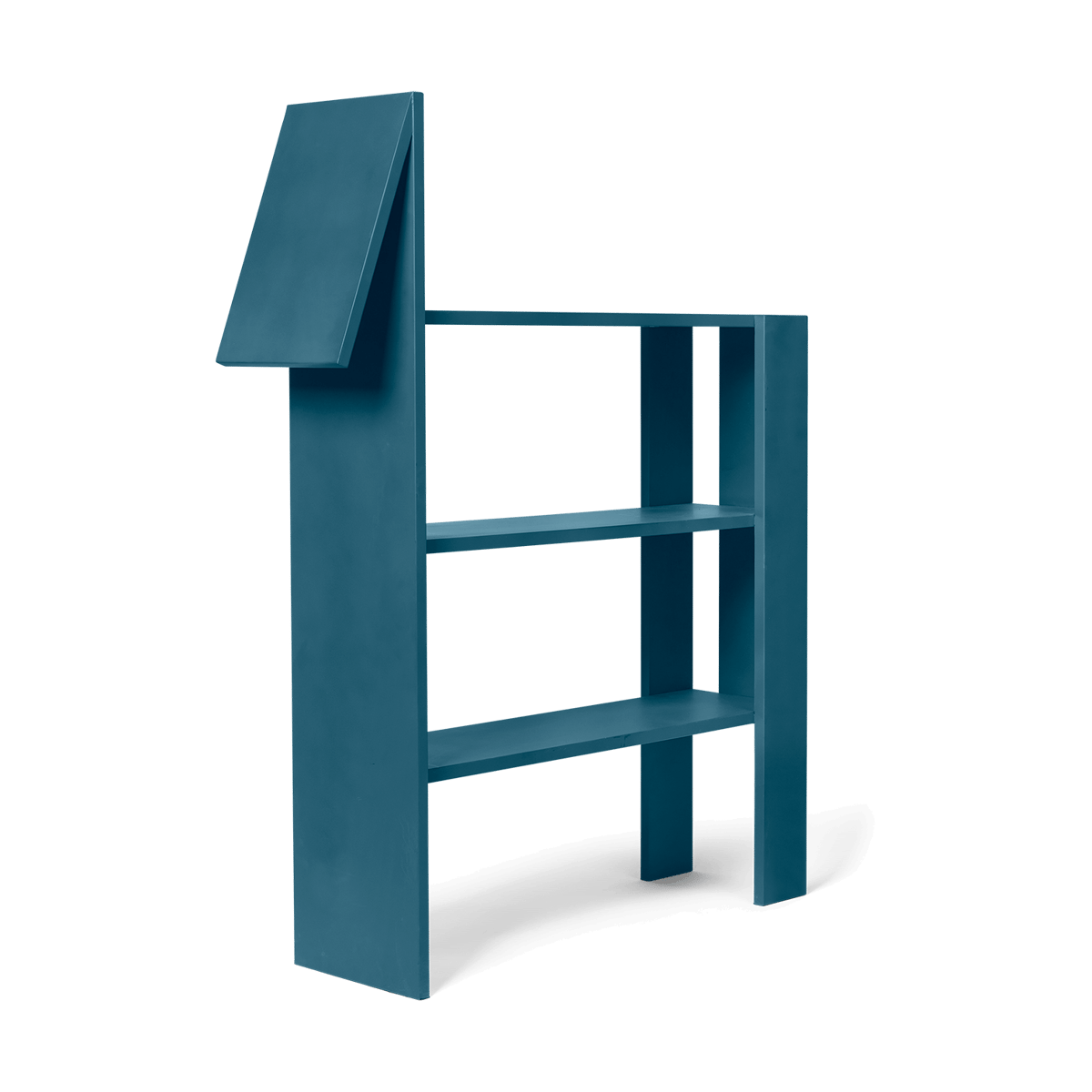 ferm LIVING Horse bookshelf 91x111 cm Dark Blue