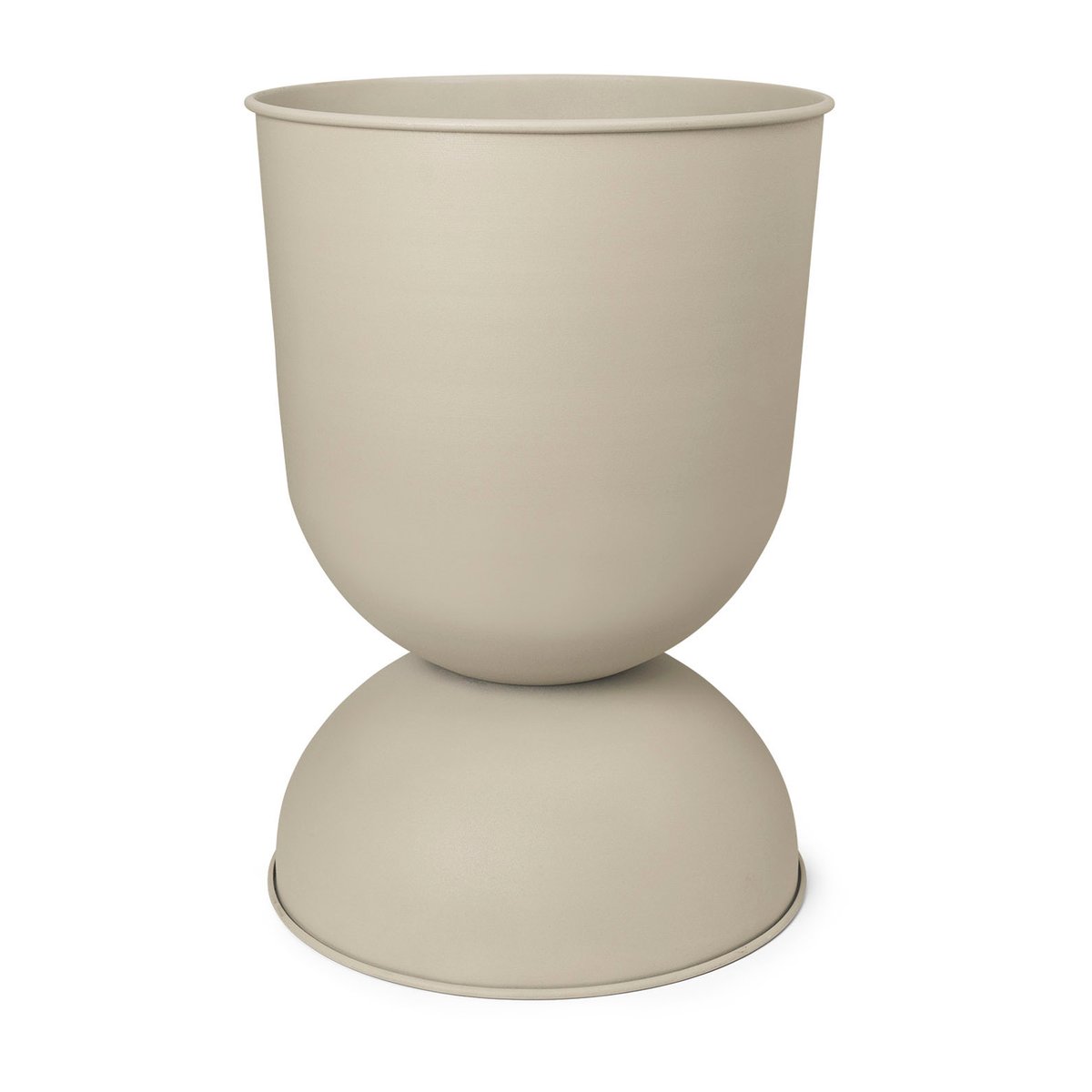 ferm LIVING Hourglass flower pot small Ø31 cm Cashmere