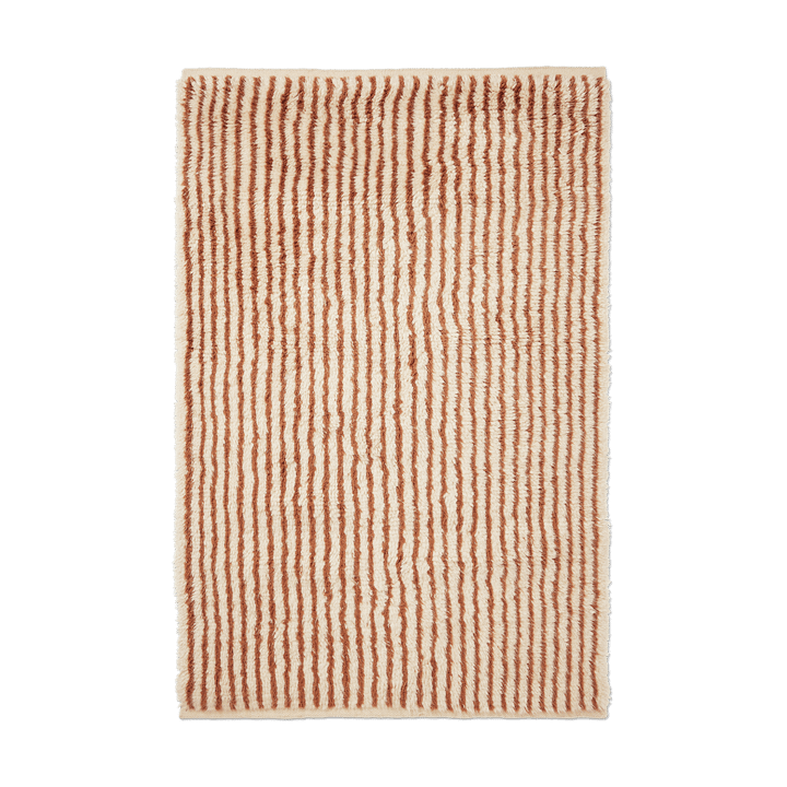 Kami rug - Off white-red brown, 120x180 cm - Ferm LIVING