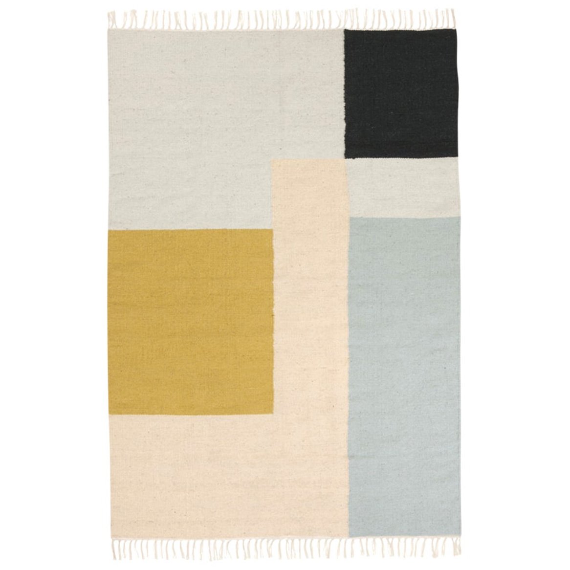 ferm LIVING Kelim rug 160x250 cm squares