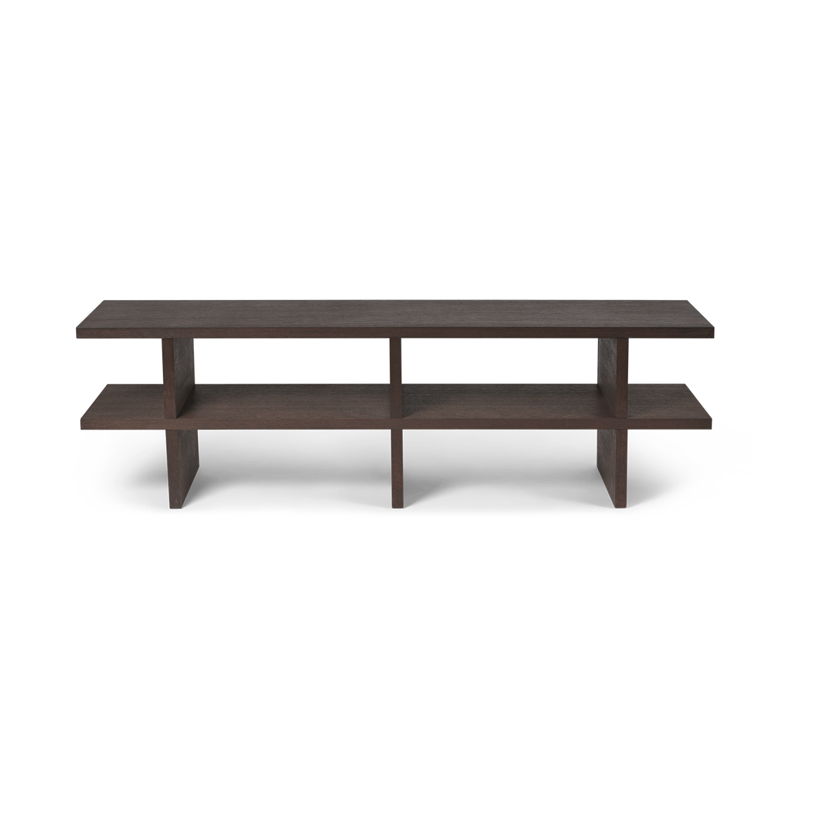 ferm LIVING Kona bench Dark Stained oak veneer