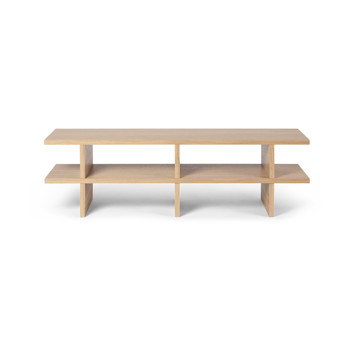 ferm LIVING Kona bench Oak natural veneer