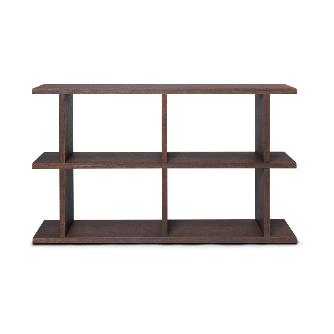 ferm LIVING Kona bookshelf 2x2 Dark stained