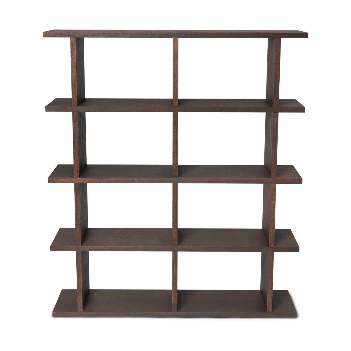 ferm LIVING Kona bookshelf 2x4 Dark stained