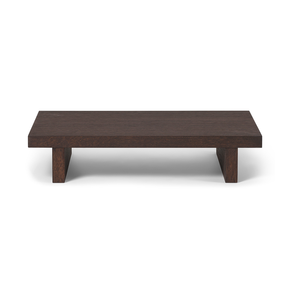 ferm LIVING Kona side table Dark Stained oak veneer