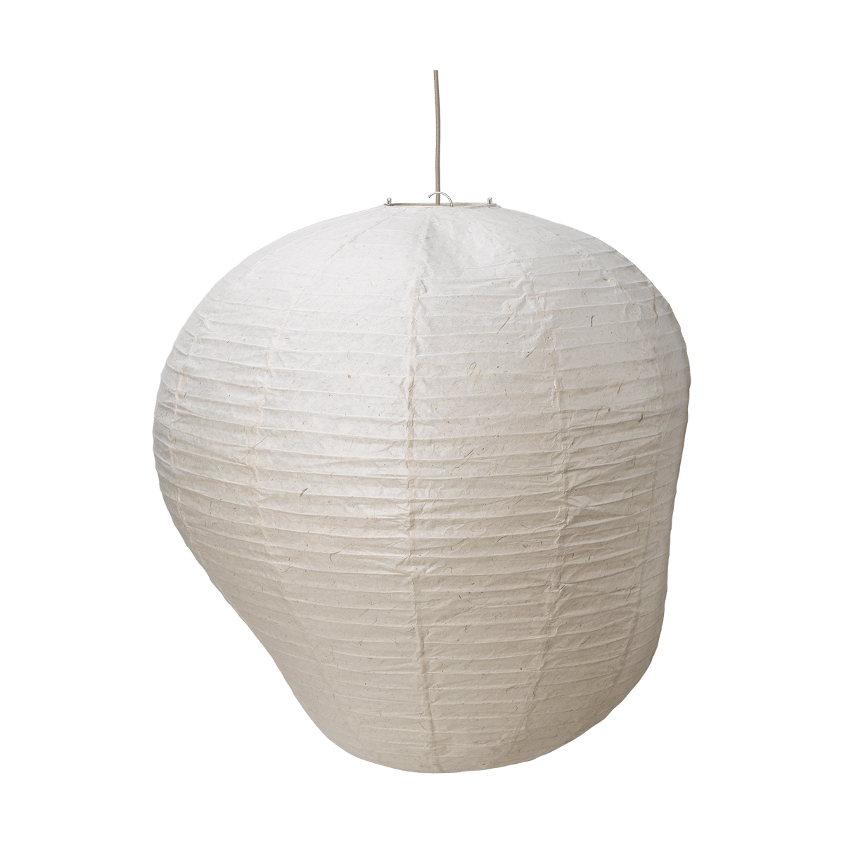 ferm LIVING Kurbis lamp shade 80 cm, Natural