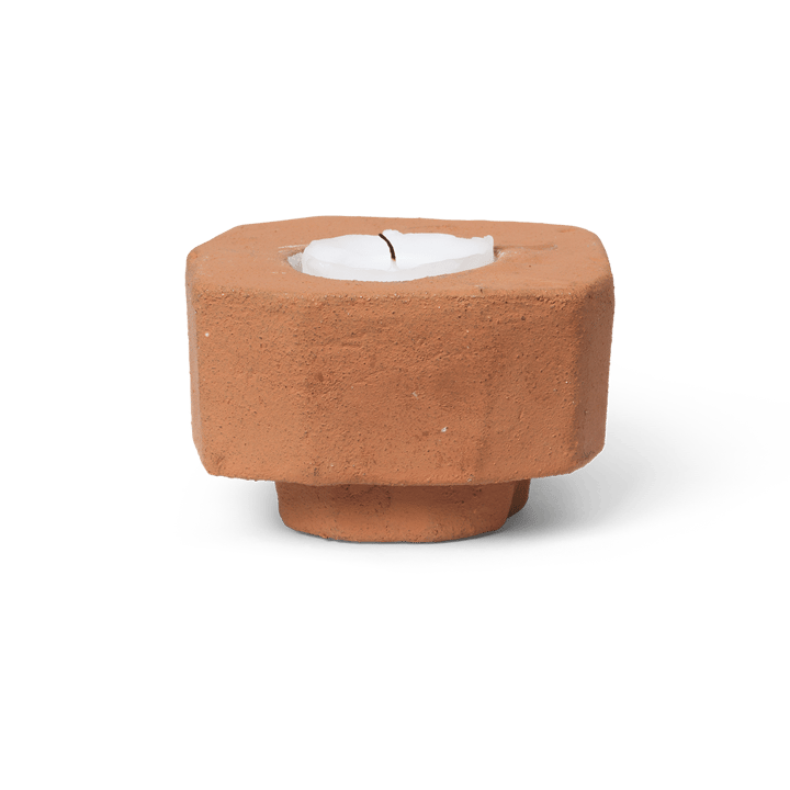 Kurinu candlestick - Terracotta - ferm LIVING