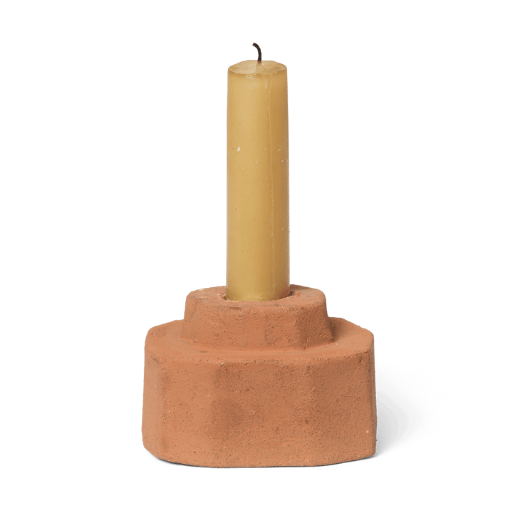 Kurinu candlestick - Terracotta - ferm LIVING