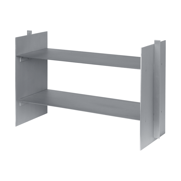 Lager wall shelf 26x77 cm, Aluminium Ferm Living