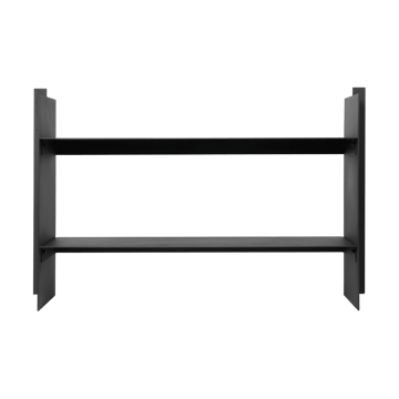 Lager wall shelf 26x77 cm - Black - Ferm Living