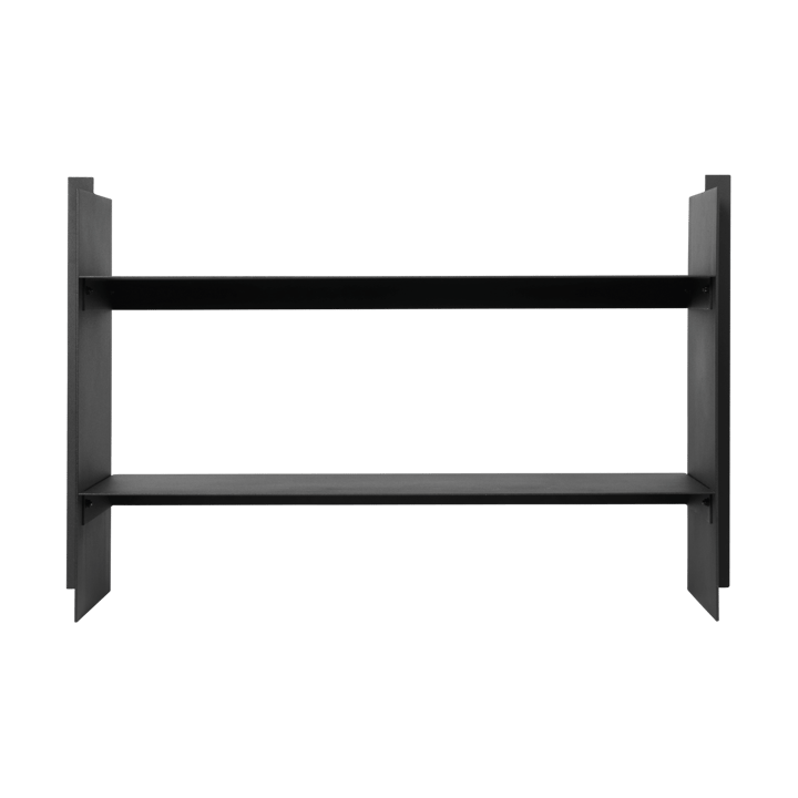 Lager wall shelf 26x77 cm - Black - Ferm Living