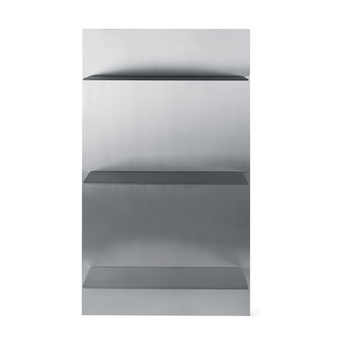 ferm LIVING Lager wall shelf triple 55x100 cm Aluminium