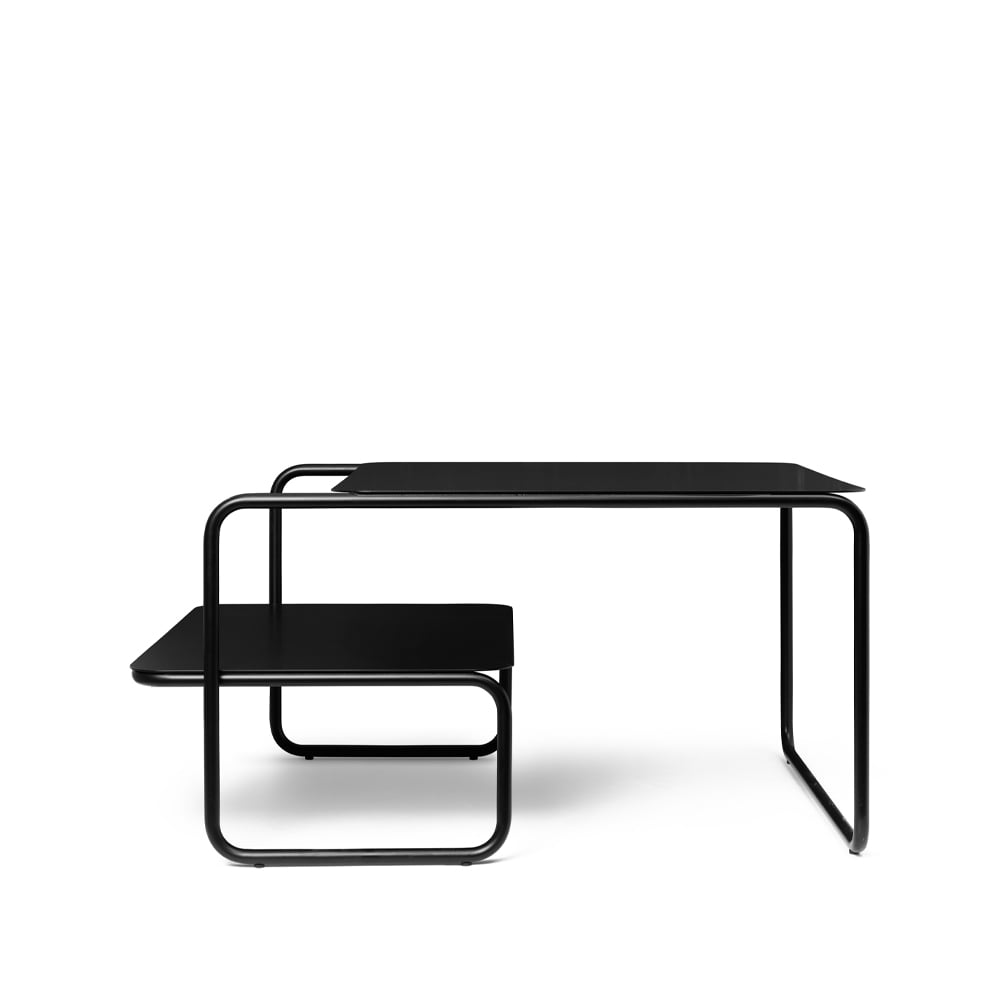 ferm LIVING Level coffee table 60x79 cm Black