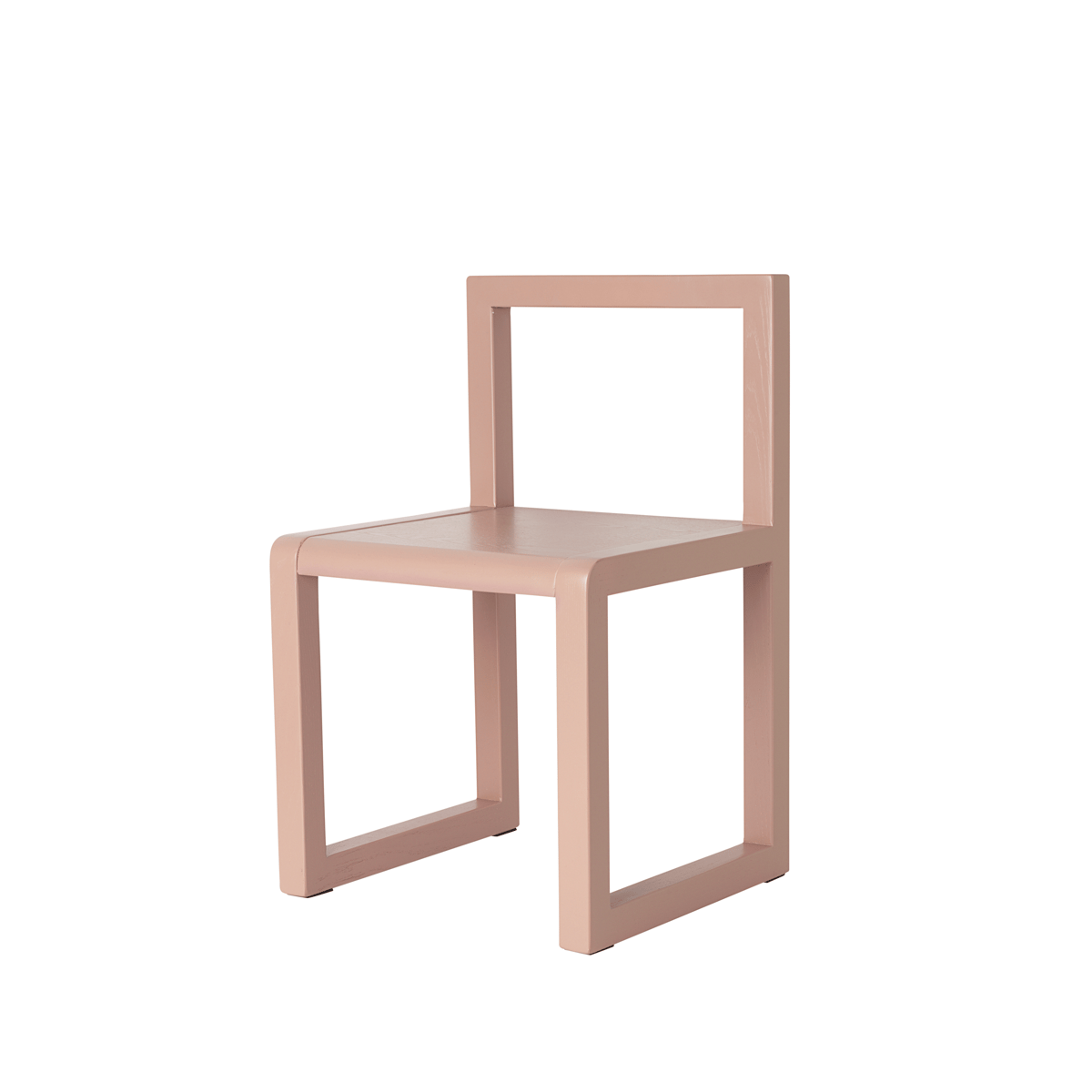 ferm LIVING Little Architecht childrens chair Rose, ash veneer