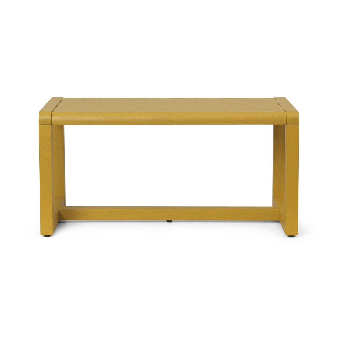 ferm LIVING Little Architect bench Yellow