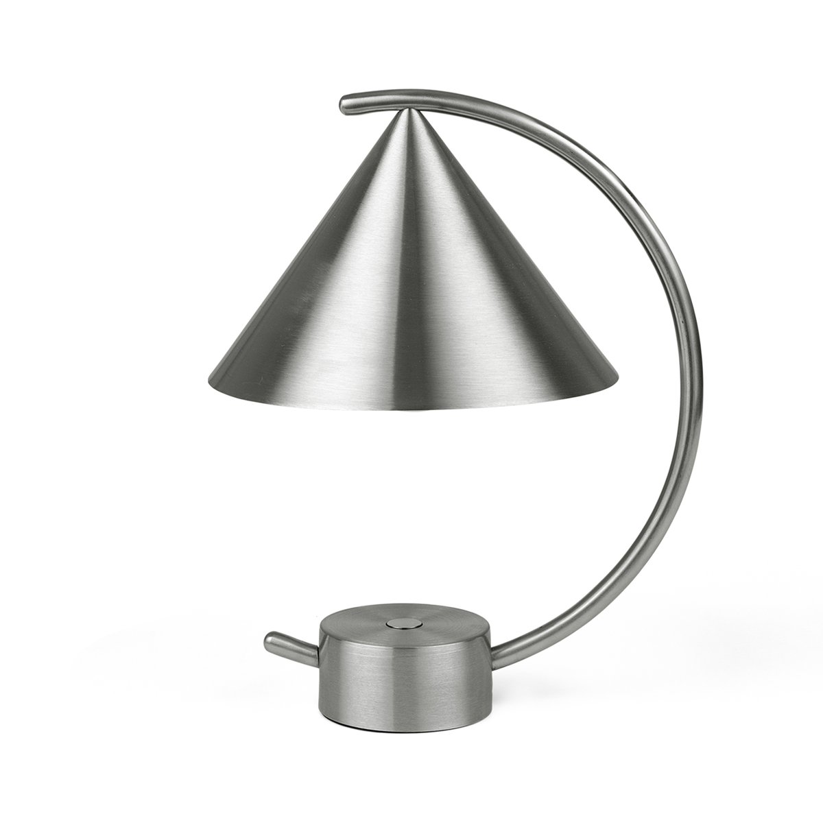 ferm LIVING Meridian table lamp Brushed Steel