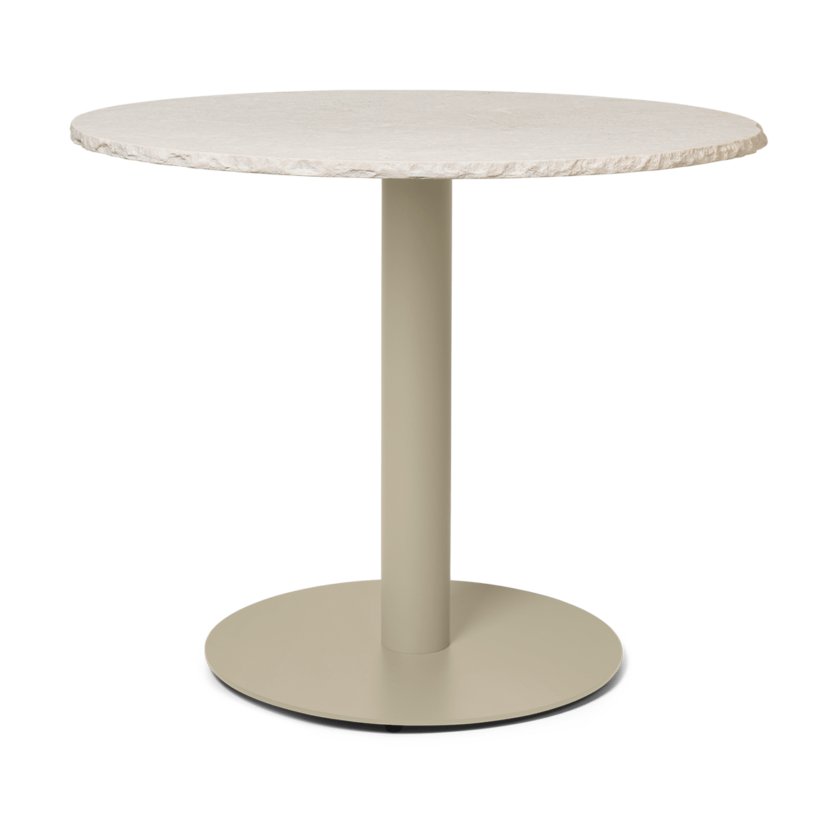 ferm LIVING Mineral dining table Bianco curia, cashmere