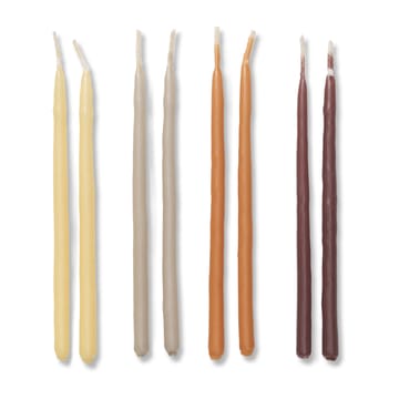 Miniature candle 24-pack 10 cm - Calm Blend - Ferm Living