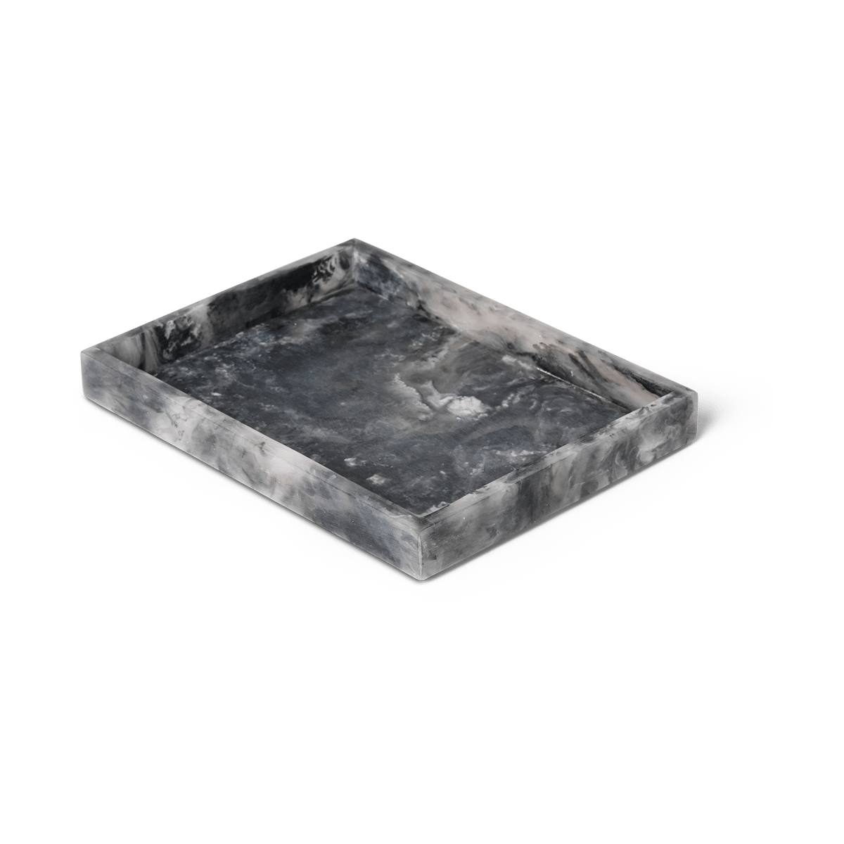 Ferm Living Mist decorative tray 15x20 cm Charcoal | Scandinavian Design | Trays | Grey