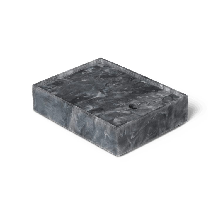 Mist storage box 15x20 cm - Charcoal - ferm LIVING