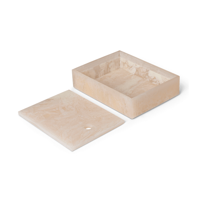 Mist storage box 15x20 cm - Pearl - ferm LIVING