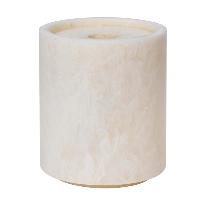 Ferm Living Mist storage jar 9.4xØ8 cm Pearl
