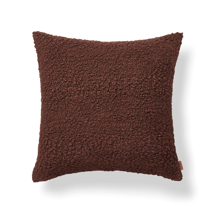 Moor pillowcase 50x50 cm - Dark pecan - ferm LIVING