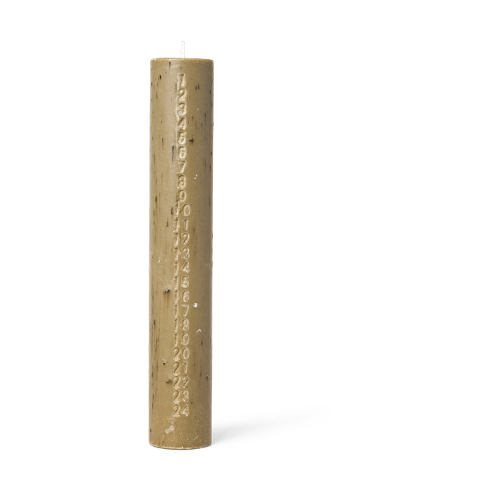 Mura calender candle - Ash brown - ferm LIVING