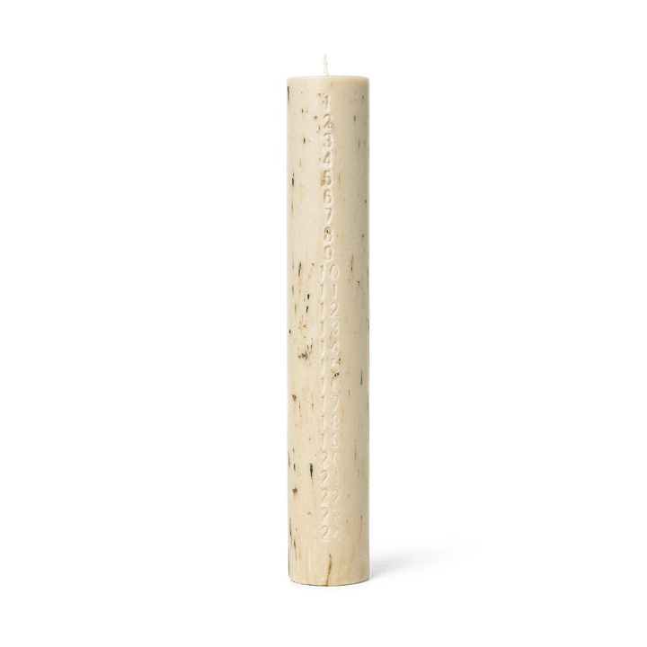 Mura calender candle - Oat - ferm LIVING