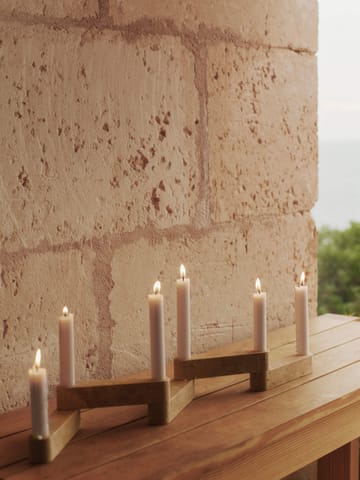 Newel module candlestick - Travertine - Ferm Living