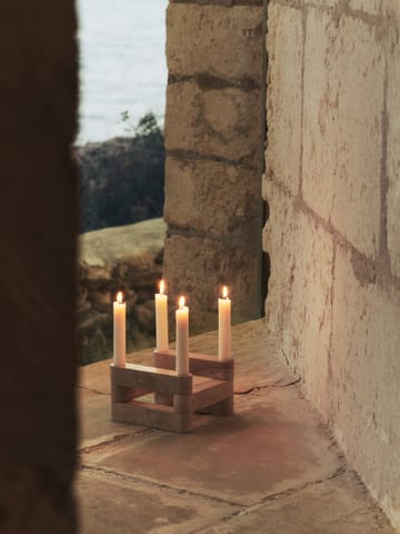 Newel module candlestick - Travertine - Ferm Living