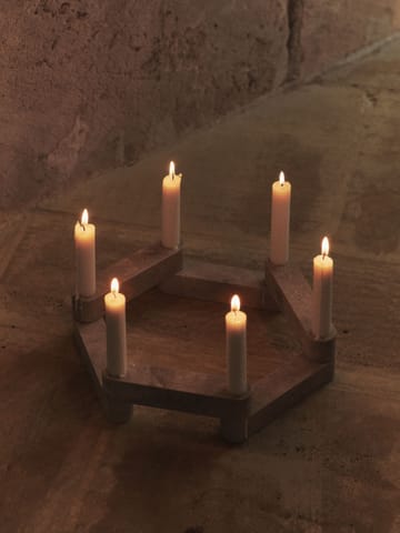 Newel module candlestick - Travertine - Ferm Living