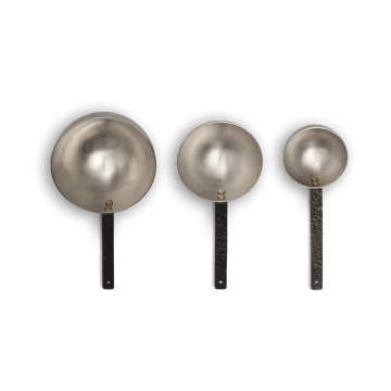 Obra Measuring Spoons set 3 pieces - Stainless Steel - ferm LIVING