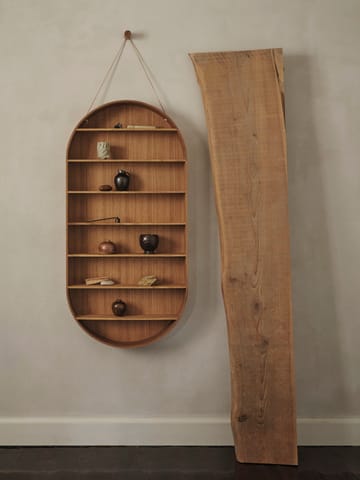 Oval Dorm shelf - Oiled oak - ferm LIVING